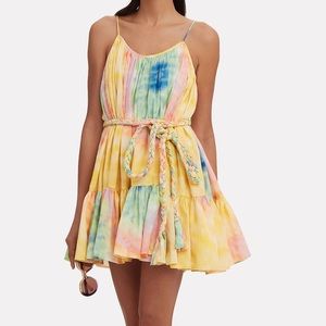 ISO Rhode Nala tie dye mini dress